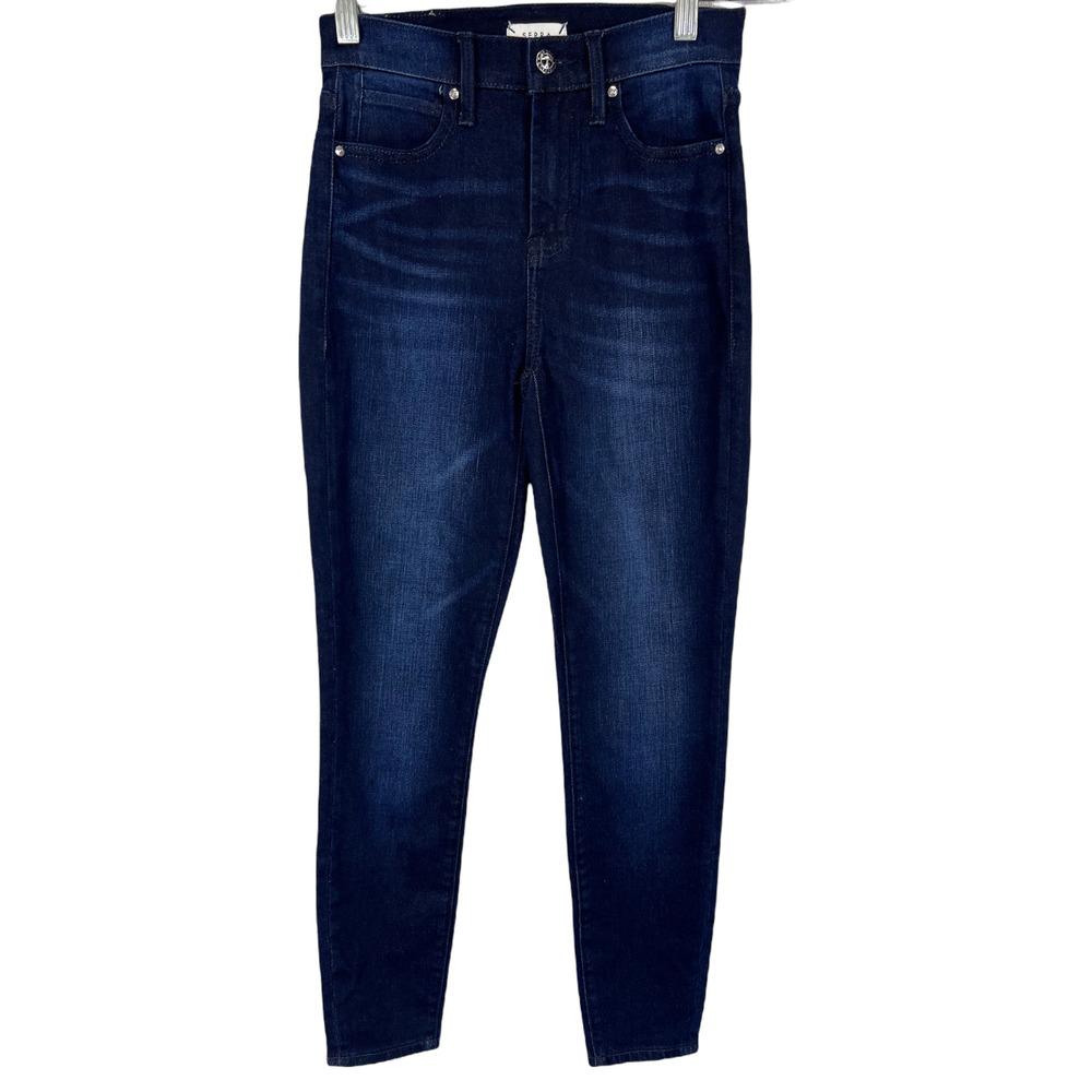 Serra Retreat Women's Surfrider High-Rise Skinny Jeans - Webb Way Blue Size 2